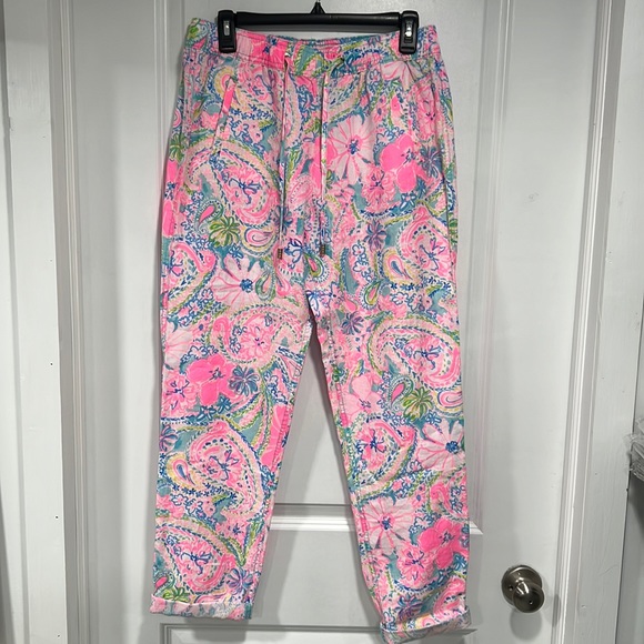 Lilly Pulitzer Pants - Lilly Pulitzer Linen Pants M